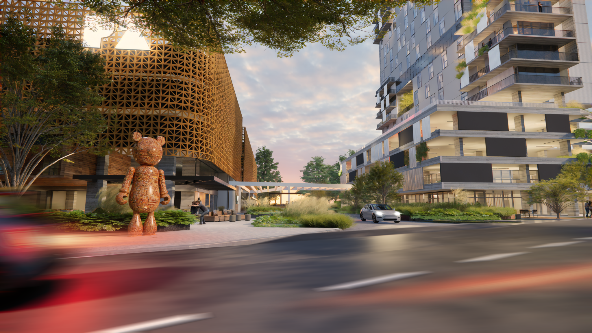 Fachada com Parque Sinop